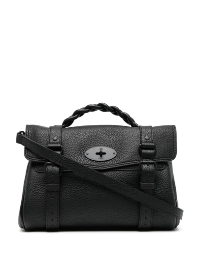 Mulberry Oversized Alexa Shoulder Bag In Black