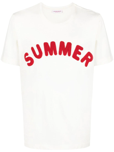 Orlebar Brown Nicolas Summer Toweling-print T-shirt In White