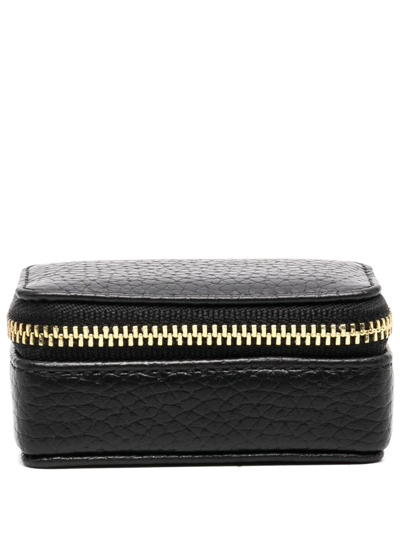 Aspinal Of London Small Travel Jewellery Case In Black