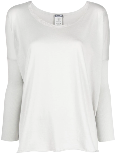 Kristensen Du Nord Long Sleeve T-shirt In Neutrals