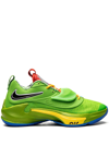 Nike Zoom Freak 3 Sneakers In Green Bean/white/action Red/black
