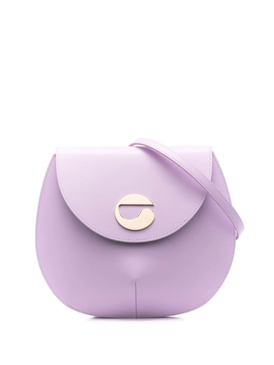 Coperni Logo Top-handle Tote In Purple