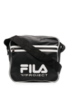 Y/PROJECT X FILA WIRE LEATHER SHOULDER BAG