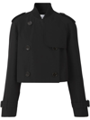 BURBERRY CROPPED TRENCH COAT