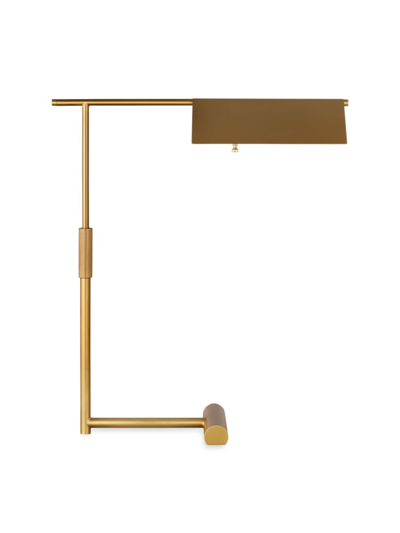 Chapman & Myers Foles Table Lamp In Burnished Brass