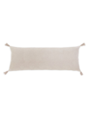 Pom Pom At Home Bianca Tassel-embellished Velvet Pillow In Blush