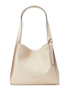 Kate Spade Women's Large Knott Leather Shoulder Bag In Milk Glass