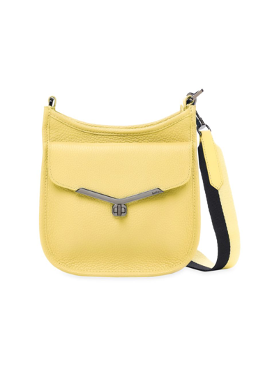 Botkier Small Valentina Leather Hobo Bag In Lemonatta