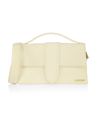 Jacquemus Le Bambinou Leather Shoulder Bag In Light Yellow