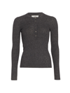 ISABEL MARANT ÉTOILE WOMEN'S FAUSTINE WOOL RIB-KNIT TOP