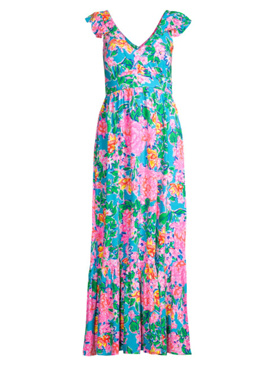 Lilly Pulitzer Vyra Maxi Dress In Neutral