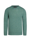 Apc Benoit Wool-blend Crewneck Sweater In Pale Green