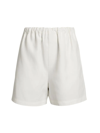 LOULOU STUDIO WOMEN'S LINEN-BLEND PULL-ON SHORTS