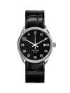 TOM FORD MEN'S N.002 STAINLESS STEEL AUTOMATIC ALLIGATOR STRAP WATCH