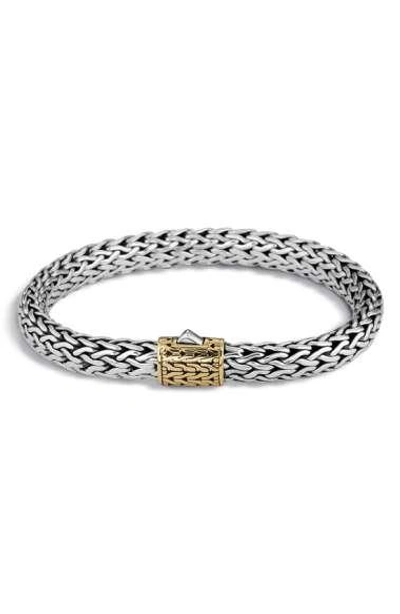 John Hardy Women's Classic Chain 18k Yellow Gold & Sterling Silver Bracelet In Silver Gold