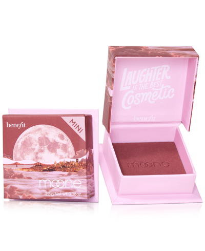 Benefit Cosmetics Wanderful World Silky-soft Powder Blush Mini In Moone Mini