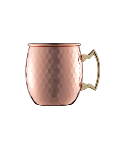 Thirstystone By Cambridge 20 oz Faceted Moscow Mule Mug In Copper