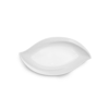 Q Squared Melamine 15" Petal Serving Platter In White