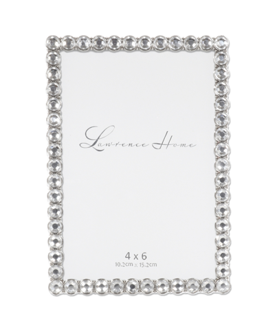 Lawrence Frames Metal Sparkle Frame, 4" X 6" In Clear Brilliance