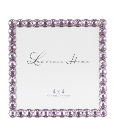 Lawrence Frames Metal Sparkle Frame" In Bright Lilac