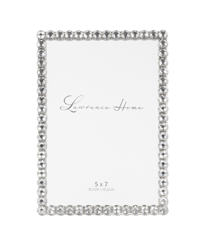 Lawrence Frames Metal Sparkle Frame, 5" X 7" In Clear Brilliance
