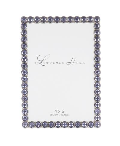 Lawrence Frames Metal Sparkle Frame, 4" X 6" In Midnight Blue