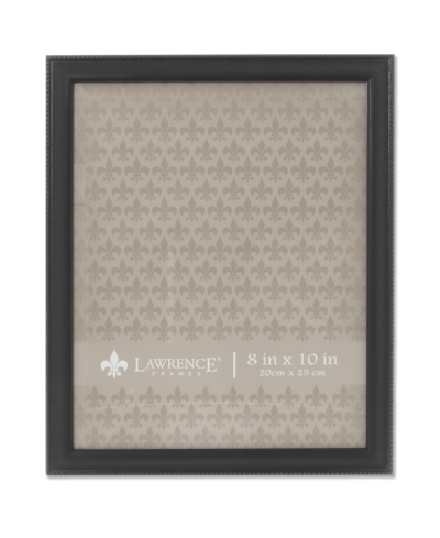 Lawrence Frames Classic Bead Border Picture Frame, 8" X 10" In Black
