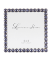 Lawrence Frames Metal Sparkle Frame, 4" X 4" In Midnight Blue