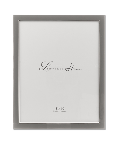 Lawrence Frames Metal And Enamel Picture Frame, 8" X 10" In Gray