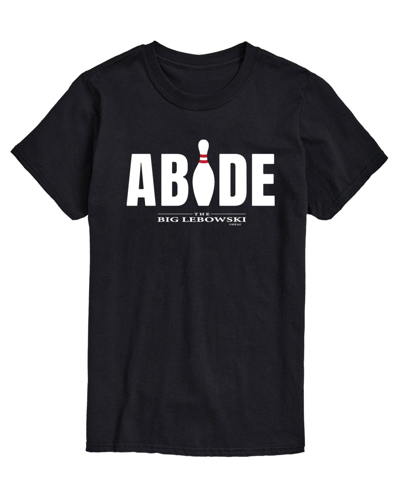 Airwaves Men's The Big Lebowski Abide T-shirt In Black