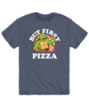 Airwaves Men's Teenage Mutant Ninja Turtles First Pizza T-shirt In Blue