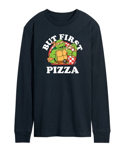 Airwaves Men's Teenage Mutant Ninja Turtles Pizza T-shirt In Blue