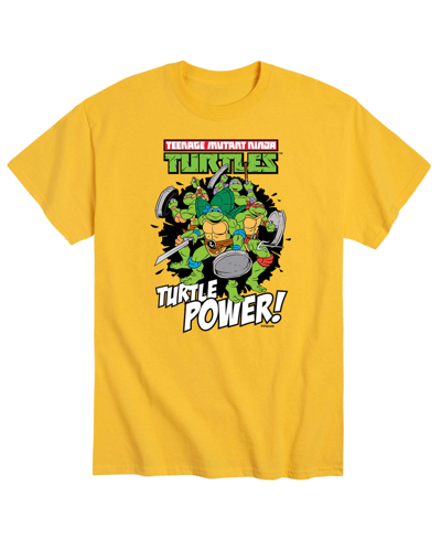 Airwaves Men's Teenage Mutant Ninja Turtles Graphic T-shirt In Yellow