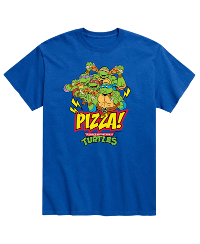 Airwaves Men's Teenage Mutant Ninja Turtles Pizza T-shirt In Blue