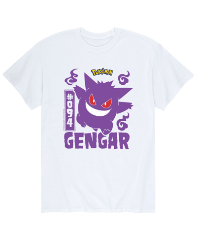 Airwaves Men's Pokemon Gengar T-shirt In White