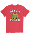 AIRWAVES MEN'S TEENAGE MUTANT NINJA TURTLES POWER PIZZA T-SHIRT