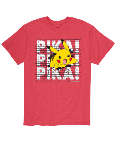 Airwaves Men's Pokemon Pikachu T-shirt In Red