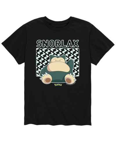 Airwaves Men's Pokemon Snorlax T-shirt In Black