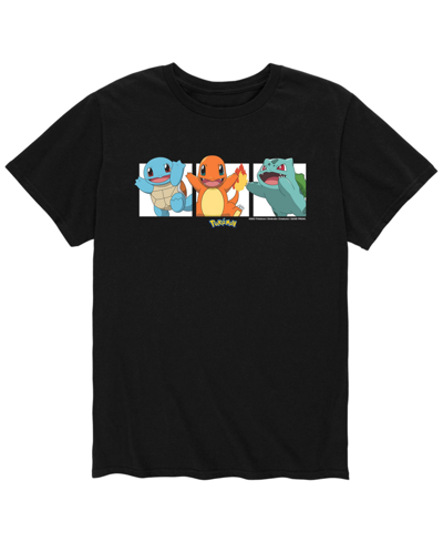 Airwaves Men's Pokemon Characters T-shirt In Black