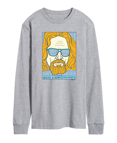 Airwaves Men's The Big Lebowski Long Sleeve T-shirt In Gray