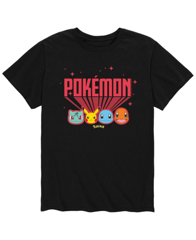 Airwaves Men's Pokemon Retro T-shirt In Black
