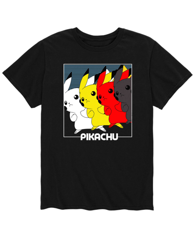 Airwaves Men's Pokemon Pikachu Tracers T-shirt In Black