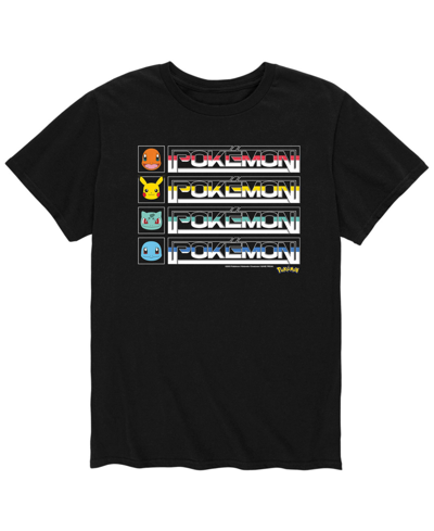 Airwaves Men's Pokemon Video Game T-shirt In Black