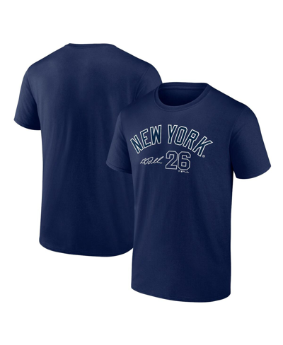 Fanatics Men's  Branded Aaron Judge Navy New York Yankees Player Name And Number T-shirt