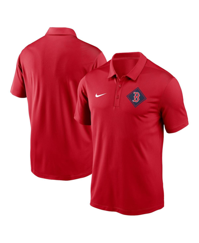 Nike Men's  Red Boston Red Sox Diamond Icon Franchise Performance Polo Shirt