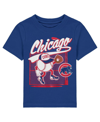 OUTERSTUFF TODDLER BOYS AND GIRLS ROYAL CHICAGO CUBS ON THE FENCE T-SHIRT