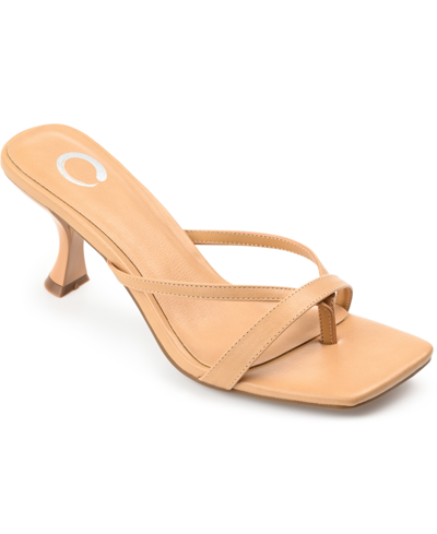 Journee Collection Women's Tallie Sandals Women's Shoes In Tan