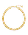 Brook & York Rosie Chain Anklet In Gold-plated