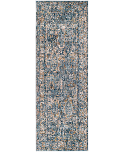 Surya Mirabel Mbe2301 2'7" X 10' Runner Area Rug In Navy