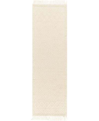 Surya Casa Decampo Cdc2302 2'6" X 8' Runner Area Rug In Beige